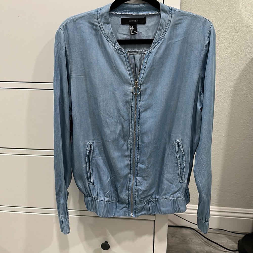 Denim Faux Light Jacket